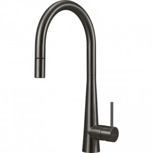 Essente Gunmetal Goose Neck Pull Out Mixer by Essente, a Kitchen Taps & Mixers for sale on Style Sourcebook