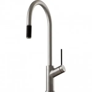 Vilo Brushed Chrome Pull Out Mixer by Vilo, a Kitchen Taps & Mixers for sale on Style Sourcebook