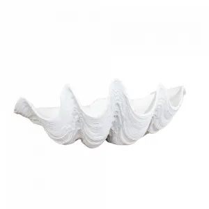 White Clam Shell by Style My Home, a Statues & Ornaments for sale on Style Sourcebook