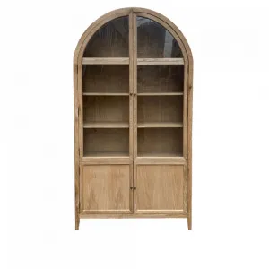 Arch' Glass Display Cabinet - Oak by Style My Home, a Cabinets, Chests for sale on Style Sourcebook