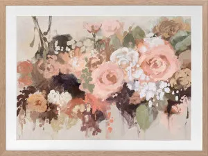 Pastel Petals Framed Art Print by Urban Road, a Prints for sale on Style Sourcebook