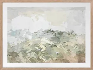Painted Skies Sage Framed Art Print by Urban Road, a Prints for sale on Style Sourcebook