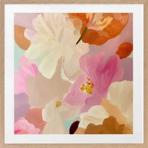 Blushing Hibiscus Framed Art Print by Urban Road, a Prints for sale on Style Sourcebook