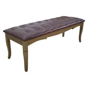 Royale Leather & Messmate Timber Ottoman / Bedend Bench by Glano, a Ottomans for sale on Style Sourcebook