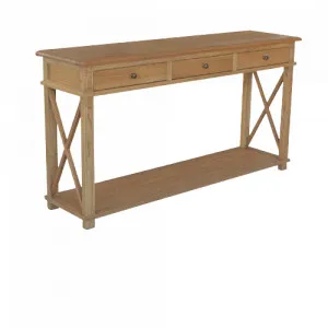 SOUTH BEACH' Three Drawer Console Oak by Style My Home, a Console Table for sale on Style Sourcebook