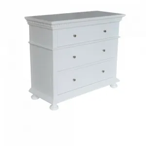 Regency' Three Drawer Chest White by Style My Home, a Cabinets, Chests for sale on Style Sourcebook
