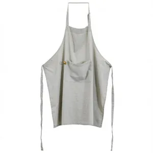 Rivergarth Stonewashed Cotton Apron, Grey by Casa Bella, a Aprons for sale on Style Sourcebook