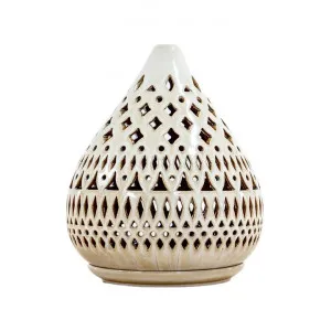 Abercorn Porcelain Lantern by Casa Bella, a Lanterns for sale on Style Sourcebook