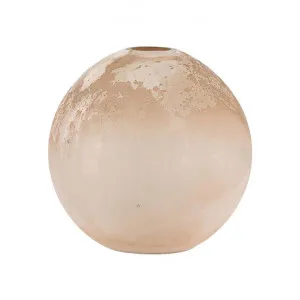 Lurchers Frosted Glass Ball Vase, Small, Blush by Casa Bella, a Vases & Jars for sale on Style Sourcebook