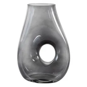 Balavil Glass Vase, Smoke by Casa Bella, a Vases & Jars for sale on Style Sourcebook