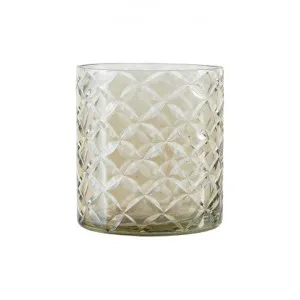 Stob Glass Tealight Holder, Set of 2, Smoke by Casa Bella, a Home Fragrances for sale on Style Sourcebook