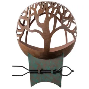 Mamble Iron Firepit, 80cm by Casa Bella, a Heaters & BBQs for sale on Style Sourcebook
