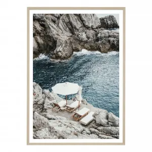 Coastal Rocks Framed Print in 62 x 87cm by OzDesignFurniture, a Prints for sale on Style Sourcebook