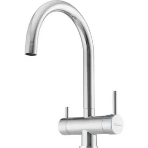 Essentials Round Gooseneck Sink Mixer 3 Way Filter Tap 4Star | Made From Brass In Chrome Finish By Oliveri by Oliveri, a Kitchen Taps & Mixers for sale on Style Sourcebook