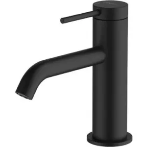 Venice Curved Basin Mixer 5Star | Made From Zinc/Brass In Matte Black By Oliveri by Oliveri, a Bathroom Taps & Mixers for sale on Style Sourcebook