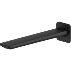 Paris Wall Spout 200mm 5Star | Made From Brass In Matte Black By Oliveri by Oliveri, a Bathroom Taps & Mixers for sale on Style Sourcebook
