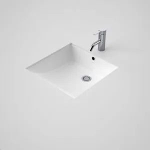 Liano Under Counter Basin 430mm X 430mm With Bracket Nth | Made From Vitreous China In White | 9L By Caroma by Caroma, a Basins for sale on Style Sourcebook