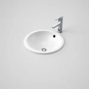 Cosmo Round Under/Over Counter Basin 400mm Nth | Made From Vitreous China In White | 3.8L By Caroma by Caroma, a Basins for sale on Style Sourcebook