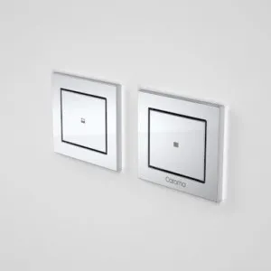 Invisi Series IiÂ® Rectangle Dual Flush Remote Buttons | Made From Plastic In Chrome Finish By Caroma by Caroma, a Toilets & Bidets for sale on Style Sourcebook
