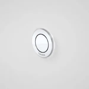 Invisi Series IiÂ® Round Single Flush Custom Buttons - Satin In Chrome Finish By Caroma by Caroma, a Toilets & Bidets for sale on Style Sourcebook