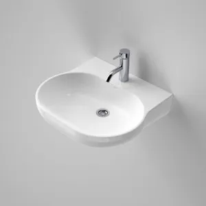 Opal 510 Wall Basin With Plug & Waste 1Th | Made From Vitreous China In White | 9.5L By Caroma by Caroma, a Basins for sale on Style Sourcebook