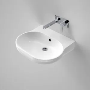 Opal 510 Wall Basin 0 Tap Hole | Made From Vitreous China In White | 9.5L By Caroma by Caroma, a Basins for sale on Style Sourcebook