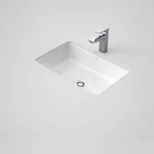 Cube 500 Under Counter Basin With Overflow Nth | Made From Vitreous China In White | 12.5L By Caroma by Caroma, a Basins for sale on Style Sourcebook