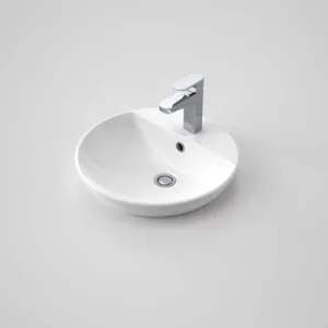 Orbis Inset Basin With Overflow 1Th | Made From Vitreous China In White | 2.5L By Caroma by Caroma, a Basins for sale on Style Sourcebook