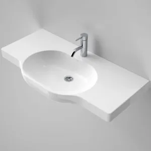 Opal 900 Twin Wall Basin With Plug & Waste 1Th | Made From Vitreous China In White | 9.5L By Caroma by Caroma, a Basins for sale on Style Sourcebook