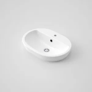 Track Inset Basin With Overflow 1Th | Made From Vitreous China In White | 3L By Caroma by Caroma, a Basins for sale on Style Sourcebook