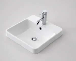 Carboni Seamless Inset Vanity Basin 1Th | Made From Vitreous China In White | 3L By Caroma by Caroma, a Basins for sale on Style Sourcebook
