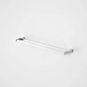 Quatro Double Towel Rail 620mm | Made From Metal In Chrome Finish By Caroma by Caroma, a Towel Rails for sale on Style Sourcebook