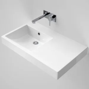 Liano Nexus Wall Basin Right Hand With Overflow 750mm 0Th | Made From Vitreous China In White | 5.5L By Caroma by Caroma, a Basins for sale on Style Sourcebook