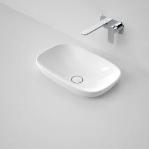 Contura 530 Inset Round Basin With Overflow Nth | Made From Ceramic In White | 8.2L By Caroma by Caroma, a Basins for sale on Style Sourcebook