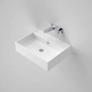 Teo 600 Wall Basin Nth In White | 6.95L By Caroma by Caroma, a Basins for sale on Style Sourcebook