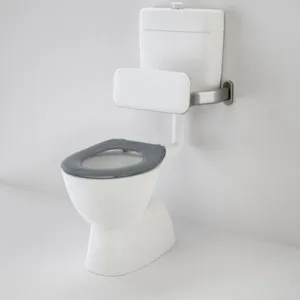 Care 200 V2 Trid-Cos Connector Snv Suite With Backrest & Caravelle Care Single Flap Seat Anthracite Nth 4Star In Grey By Caroma by Caroma, a Toilets & Bidets for sale on Style Sourcebook