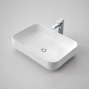 Tribute Artisan B4 Above Counter Basin Rectangle 170mm Nth | Made From Vitreous China In White | 17.5L By Caroma by Caroma, a Basins for sale on Style Sourcebook