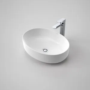 Tribute Artisan B5 Above Counter Basin Oval 170mm Nth | Made From Vitreous China In White | 10.5L By Caroma by Caroma, a Basins for sale on Style Sourcebook