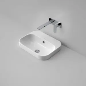 Luna Inset Basin With Overflow Nth | Made From Vitreous China In White | 3.1L By Caroma by Caroma, a Basins for sale on Style Sourcebook