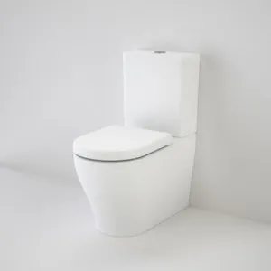 Luna CleanflushÂ® Wall Faced Toilet Suite Bottom Inlet Soft Close Seat 4Star In White By Caroma by Caroma, a Toilets & Bidets for sale on Style Sourcebook