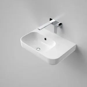 Luna Shelf Wall Basin With Overflow 0Th | Made From Vitreous China In White | 3.9L By Caroma by Caroma, a Basins for sale on Style Sourcebook