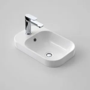 Luna Universal Inset Basin With Overflow 1Th | Made From Vitreous China In White By Caroma by Caroma, a Basins for sale on Style Sourcebook