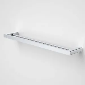 Luna Double Towel Rail 630mm | Made From Brass In Chrome Finish By Caroma by Caroma, a Towel Rails for sale on Style Sourcebook