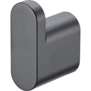 Madrid Robe Hook | Made From Zinc/Alloy In Matte Black By Oliveri by Oliveri, a Shelves & Hooks for sale on Style Sourcebook