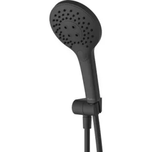 Rome Hand Shower With Bracket Matte 3Star | Made From Brass/ABS In Black By Oliveri by Oliveri, a Showers for sale on Style Sourcebook