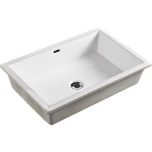 Oslo Undermount Rectangle Basin | Made From Vitreous China In White | 14.5L By Oliveri by Oliveri, a Basins for sale on Style Sourcebook