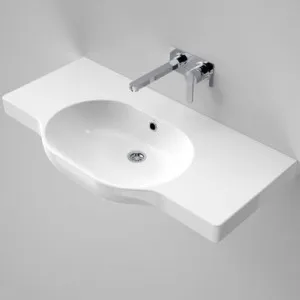 Opal 900 Twin Wall Basin 0 Tap Hole | Made From Vitreous China In White | 9.5L By Caroma by Caroma, a Basins for sale on Style Sourcebook