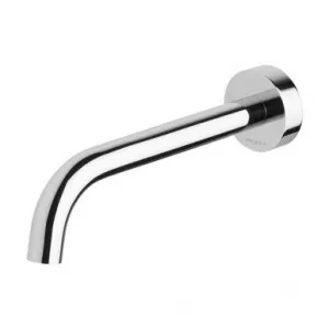 Vivid Slimline Wall Basin Spout/Outlet 180mm Curved 6Star | Made From Brass In Chrome Finish By Phoenix by PHOENIX, a Bathroom Taps & Mixers for sale on Style Sourcebook