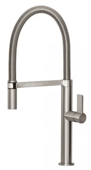 Prize Sink Mixer Flexible Coil 5Star | Made From Brass In Brushed Nickel By Phoenix by PHOENIX, a Kitchen Taps & Mixers for sale on Style Sourcebook
