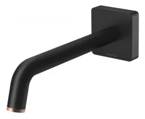 Toi Wall Bath Spout/Outlet 180mm Matte/Brushed Gold | Made From Brass In Black/Golden By Phoenix by PHOENIX, a Bathroom Taps & Mixers for sale on Style Sourcebook